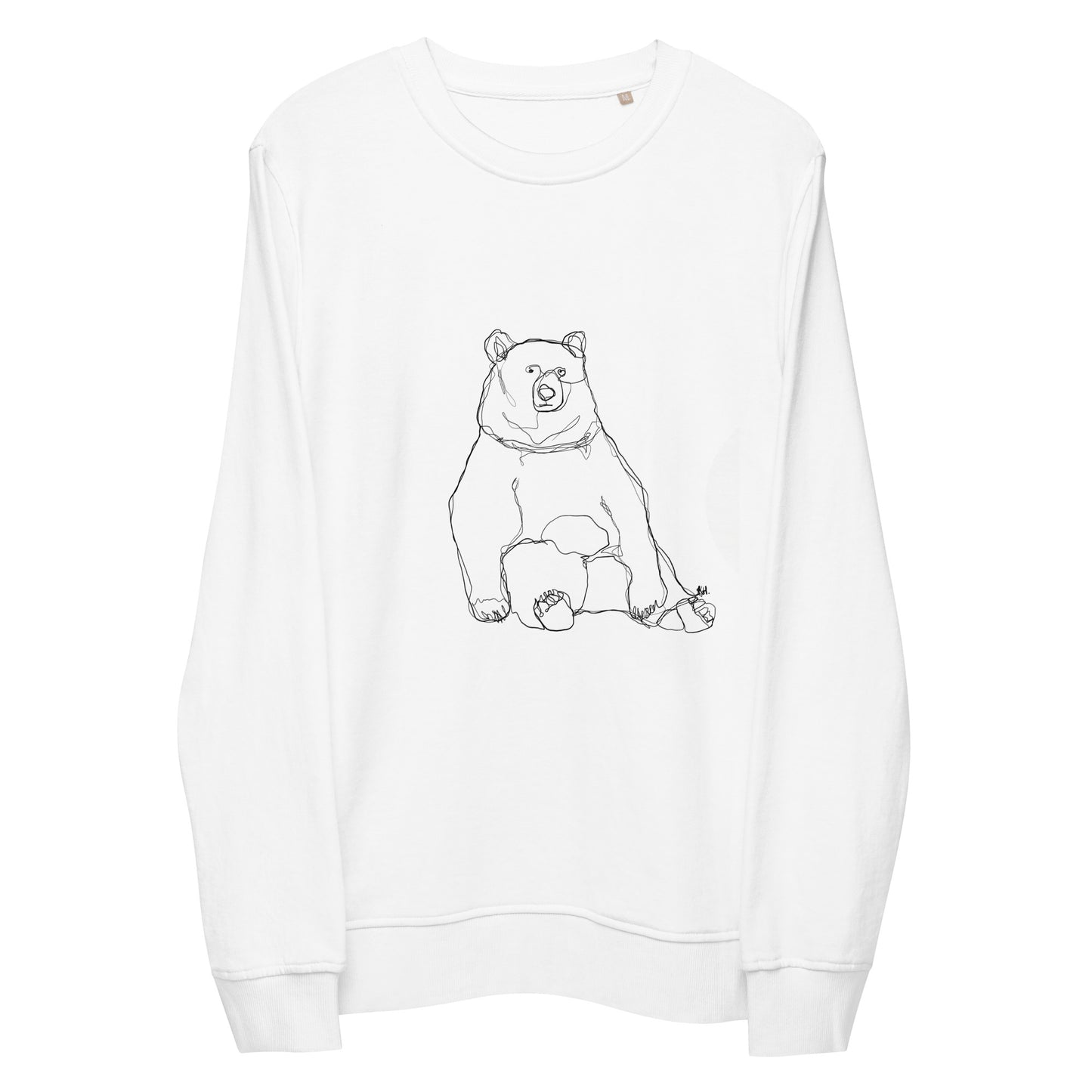 Bear Line Art Classic Sweater Sweatshirt